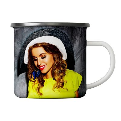 12oz Enamel Cup