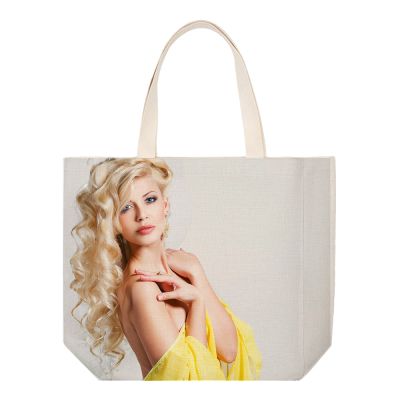 Large Capacity Linen Tote Bag