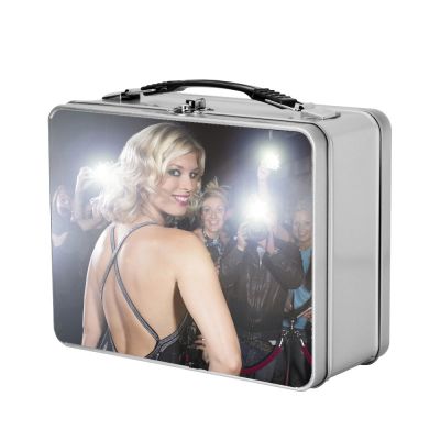 Retro Metal Lunch Box