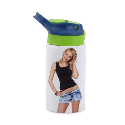 12oz Stainless Steel Sports Bottle